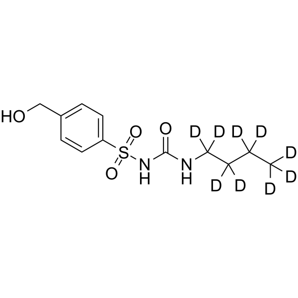 4-Hydroxytolbutamide-d9 (Hydroxytolbutamide-d9) 1185112-19-9